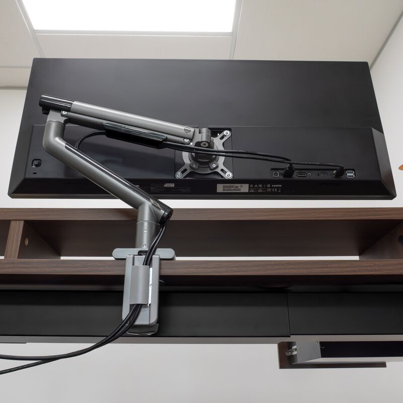 Desky Single Slim Aluminium Monitor Arm image number 7