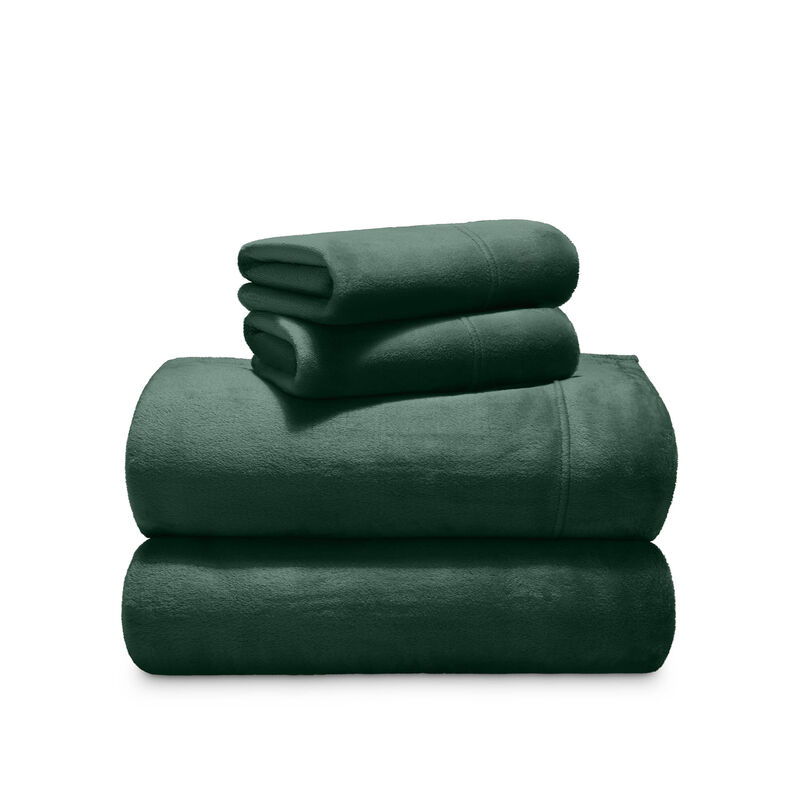 Velvety Soft Microplush Fleece Sheet Set image number 0