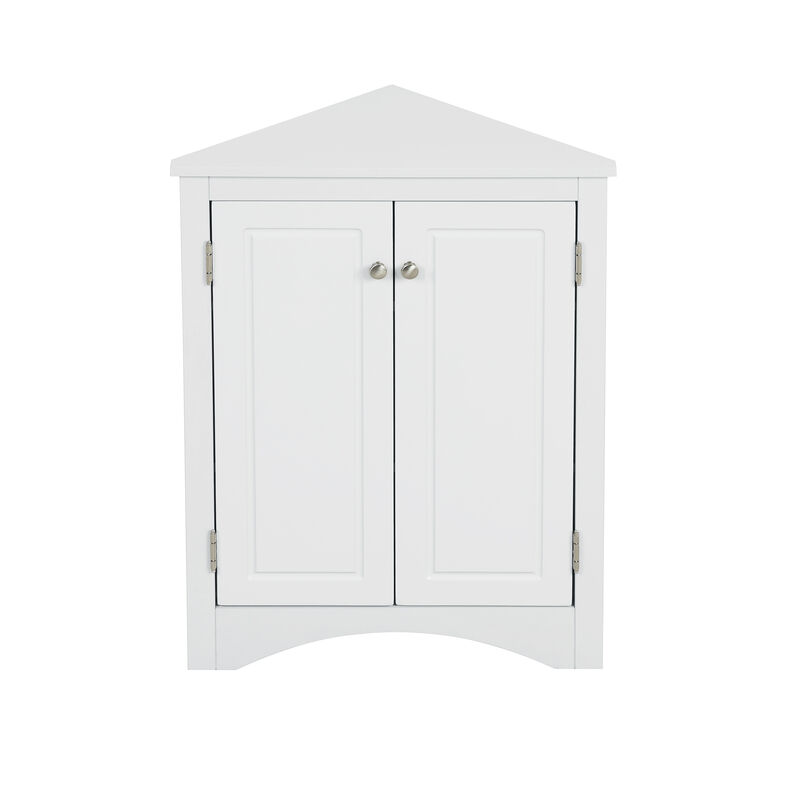 Merax Modern Triangle Bathroom Storage Cabinet