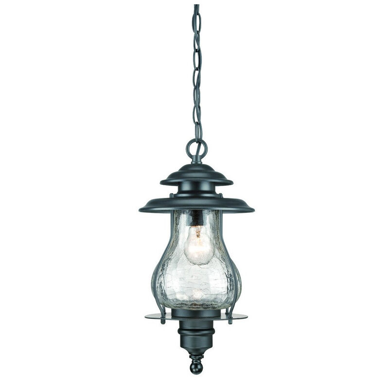 Oil Lantern Hanging Light for Rustic Indoor or Outdoor Home Decor