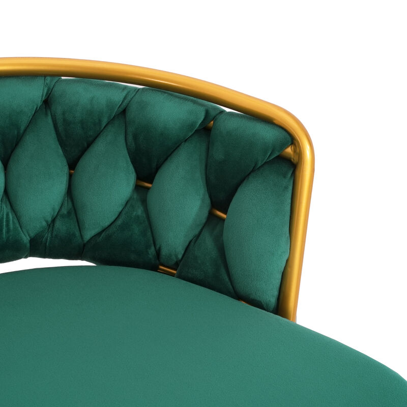 Merax Swivel Counter Height Bar Stools Set of 2