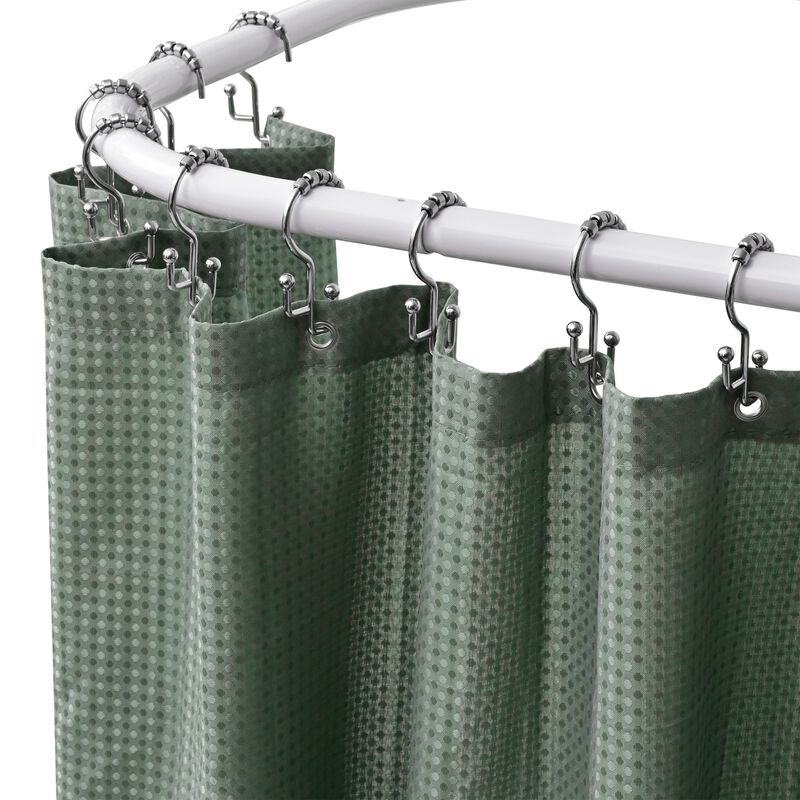 Rustproof Aluminum Hoop Shower Rod image number 1