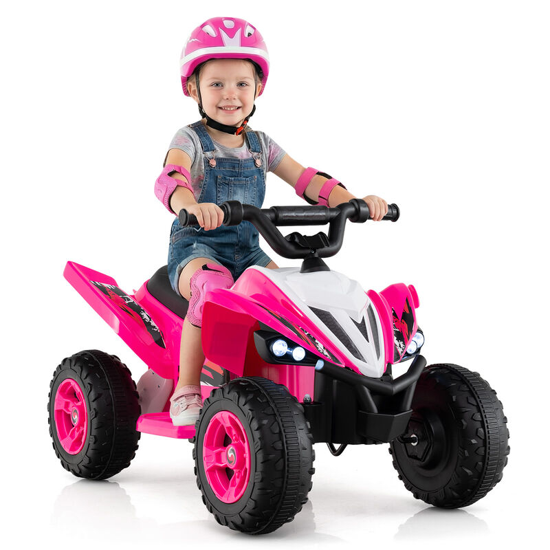 Kids 12V Ride On 4 Wheeler ATV with LED Lights and Speed Control image number 4