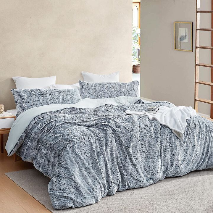 Wolf Tracks - Coma Inducer® (with Butter) Oversized Comforter - Coyote Gray