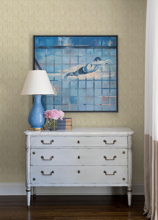 Sandee Butter Medallion Wallpaper (Set of 2)