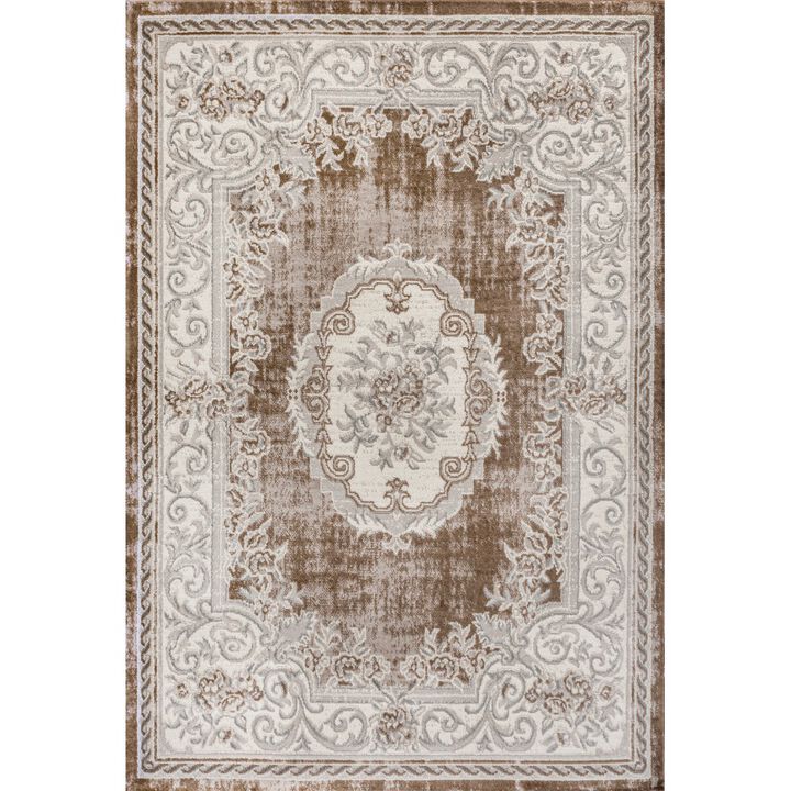 Rosalia Cottage Medallion Area Rug