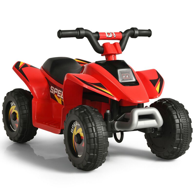 Kids 6V Electric ATV 4 Wheel Ride On Toy for Outdoor Play image number 3
