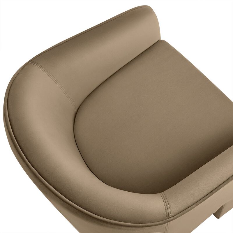 Greer Performance Velvet Upholstered Accent Armchair image number 6