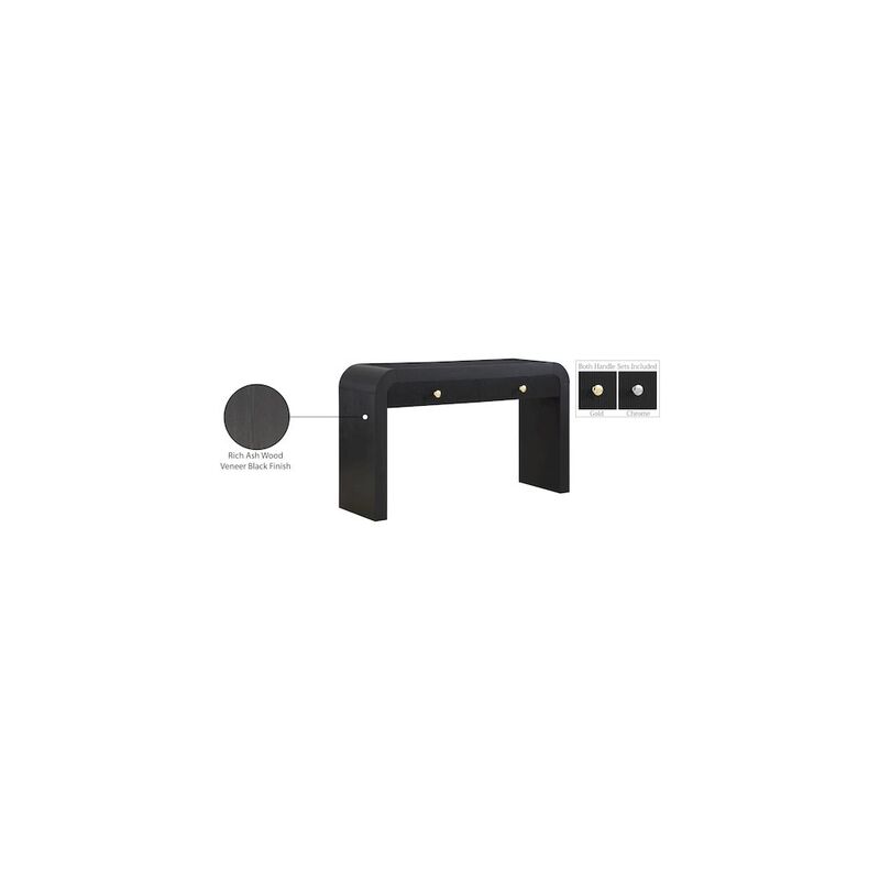 Meridian Furniture Artisto Black Console Table