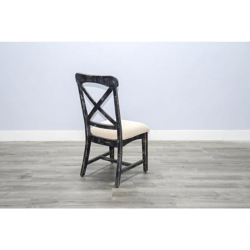 Sunny Designs Black Sand Chair, Cushion Seat