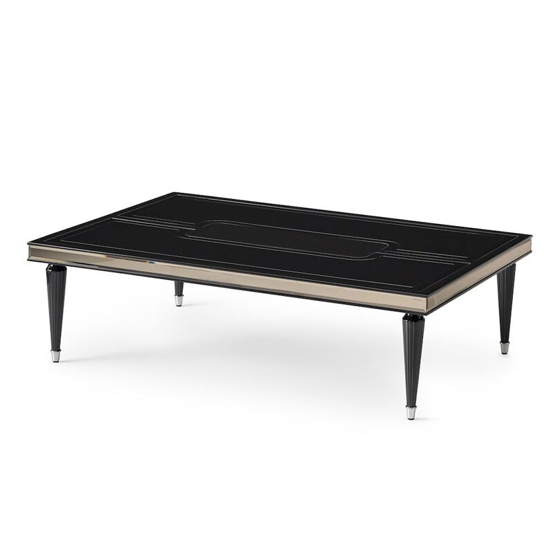 Michael Amini La Francaise Cocktail Table - Black Ice