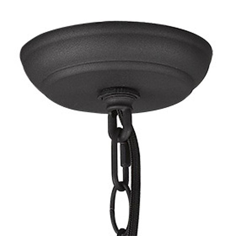 Hivvago Faza 1-Light Matte Black Pendant