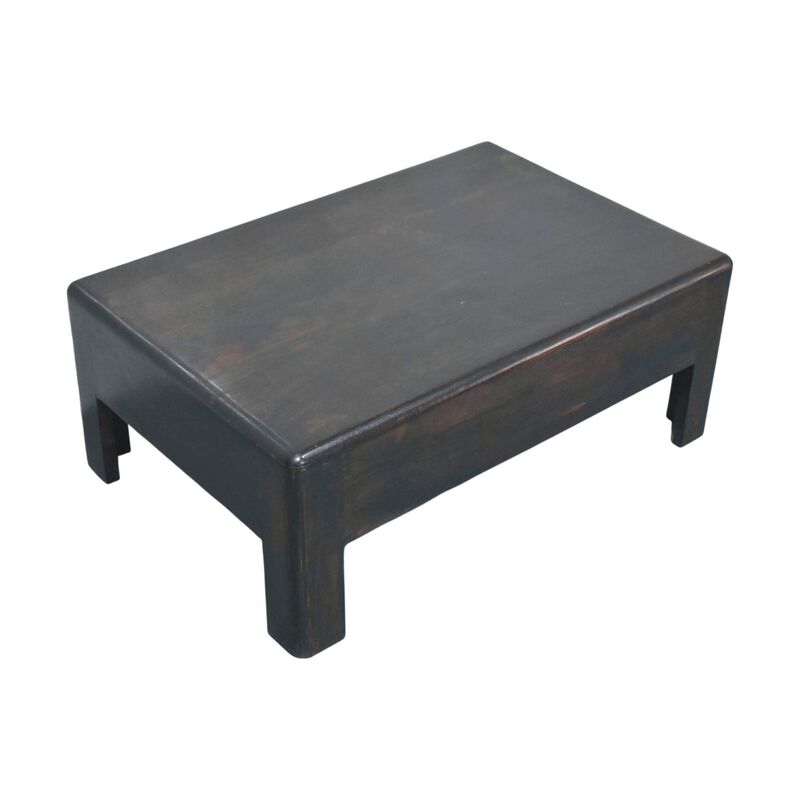 Artisan Furniture Solid Wood Velvet Mocha Block Coffee Table , Brown image number 6