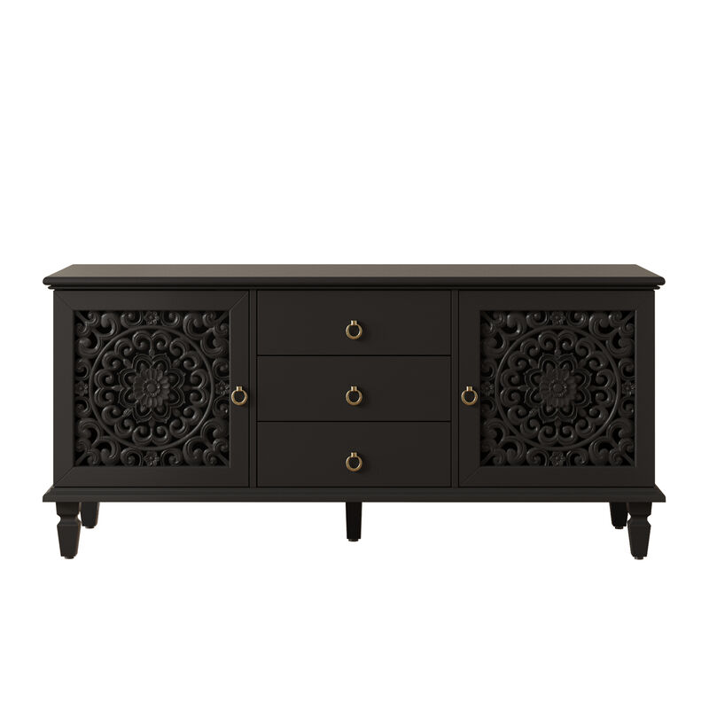 Zuggor Retro TV Stand Sideboard image number 0