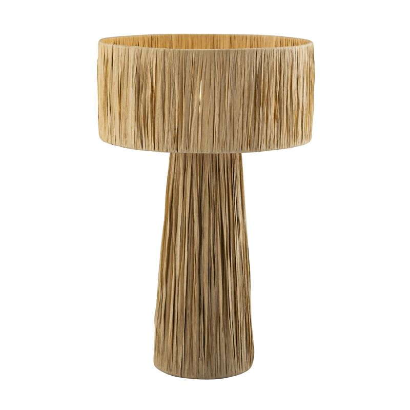 Shelby Raffia Natural Table Lamp image number 0