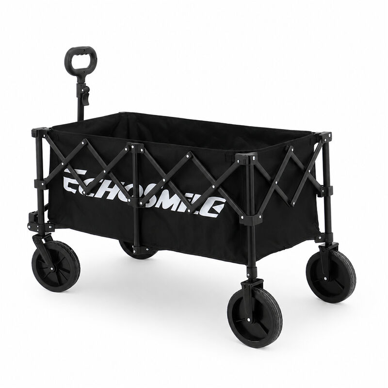 EchoSmile 7 cu. ft Metal Garden Cart image number 0