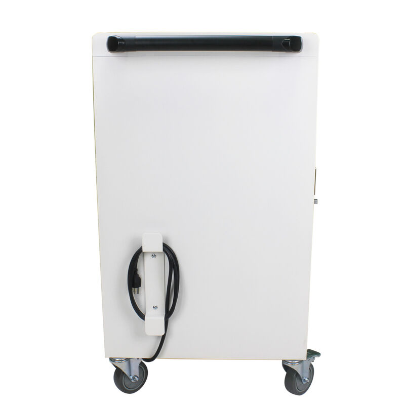 Streamdale 30-Device Charging Cart with Lock (White)