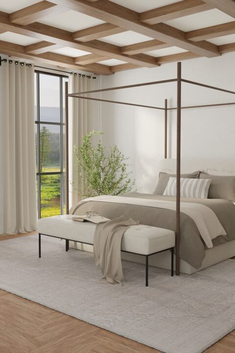 Aldrich T8019 Beige 5' x 8' Rug by Thom Filicia
