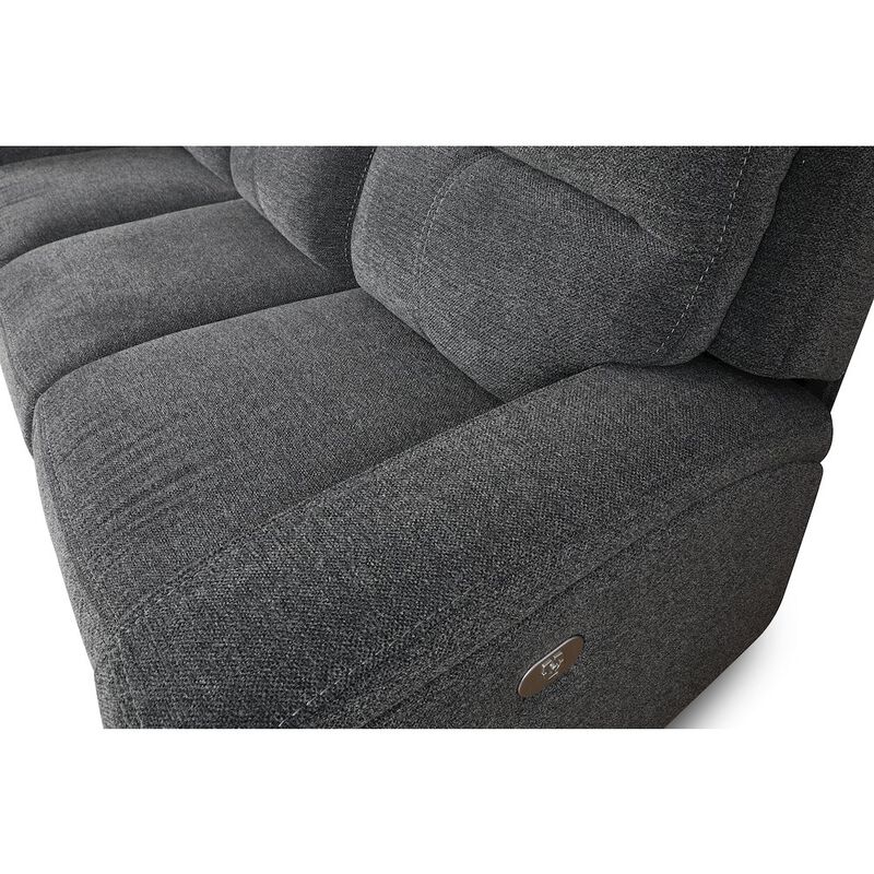 Parker Living Polaris - Bizmark Grey Power Reclining Loveseat