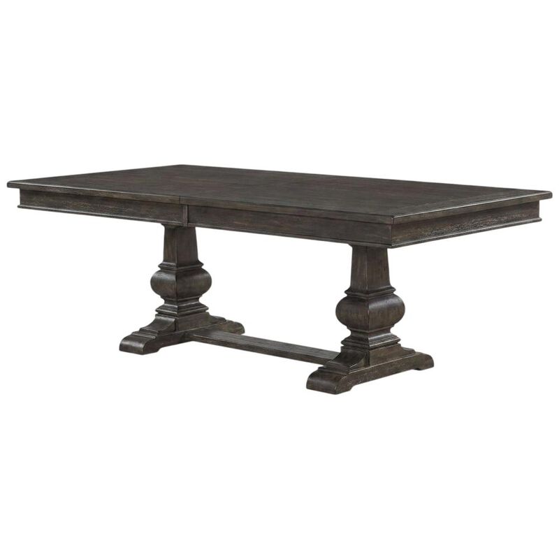 Liberty Furniture Paradise Valley Opt 7 Piece Trestle Table Set in Saddle Brown color image number 0