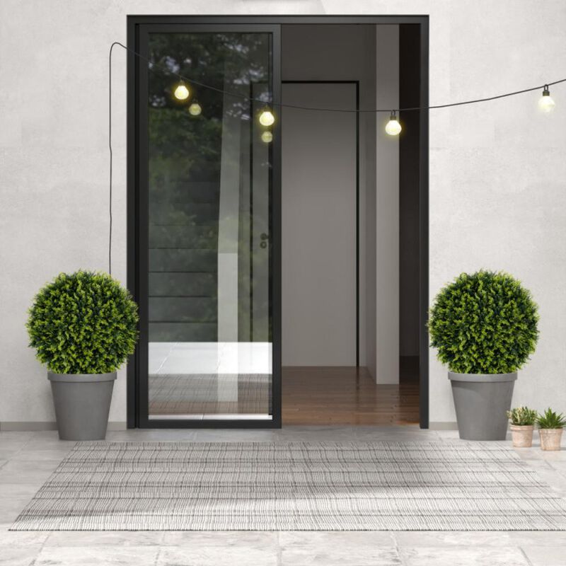 Hivvago 2 Pieces Indoor Outdoor Faux Decorative Balls