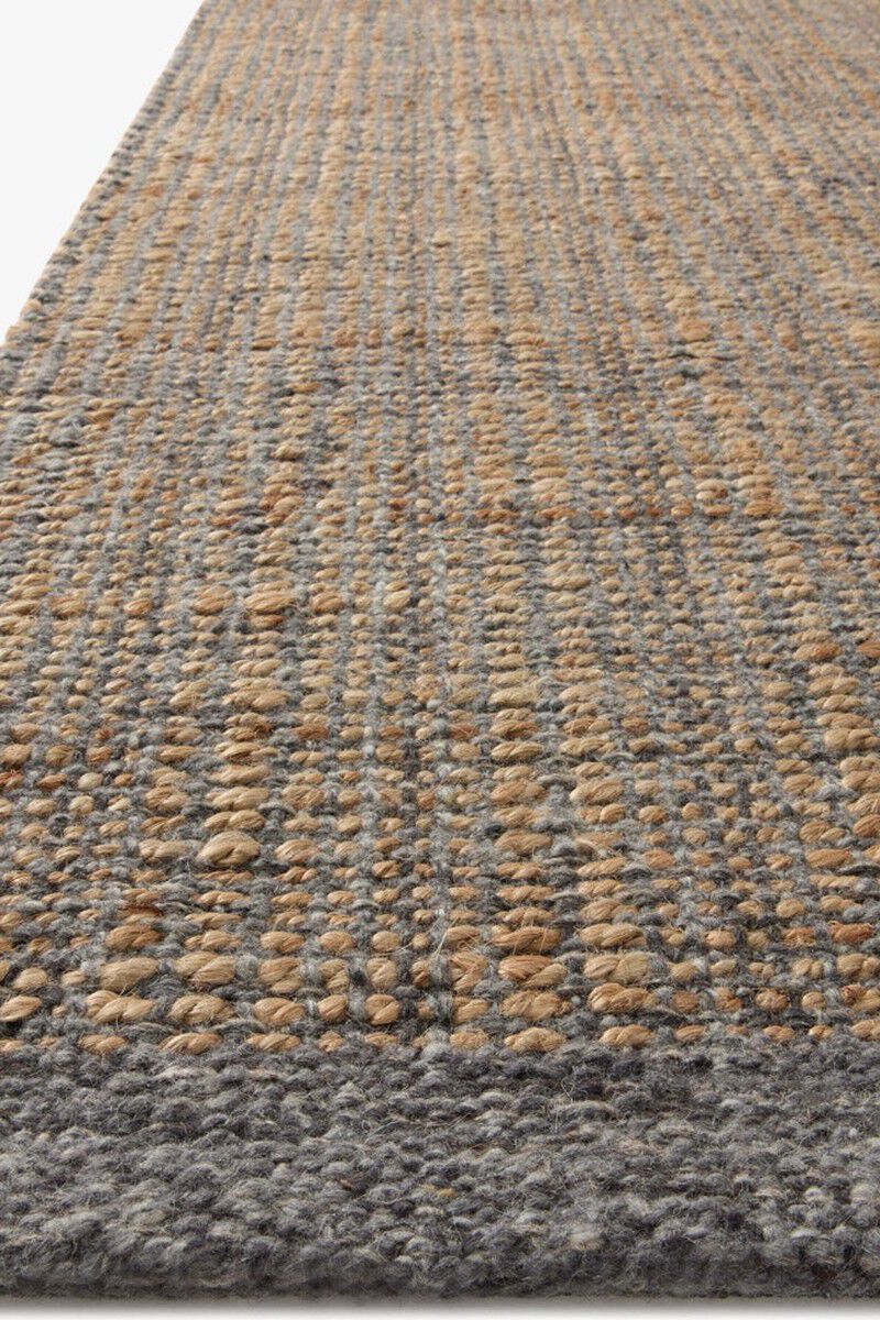 Cornwall CRN01 Charcoal/Natural 8'6" x 11'6" Rug image number 2