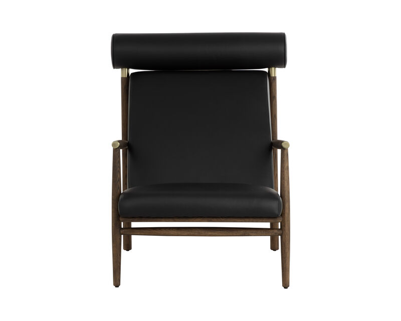 Biko Black Lounge Chair
