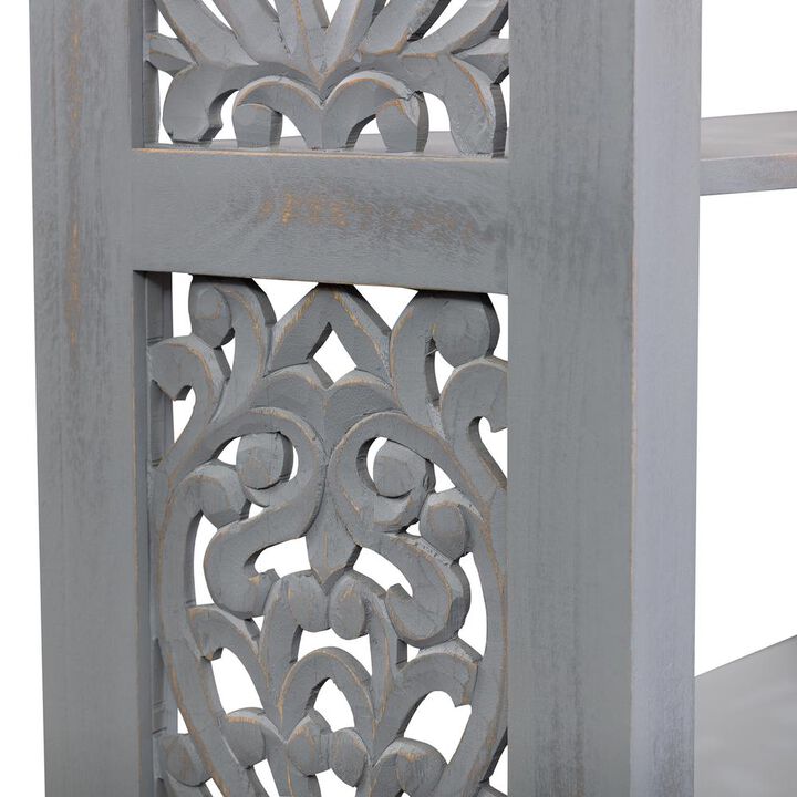 Liberty Furniture Trellis Lane Accent Bookcase in Weathered