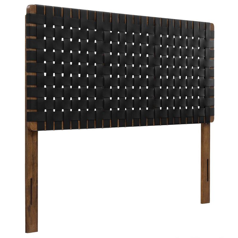 Modway Sparta Weave Full Vegan Leather Headboard