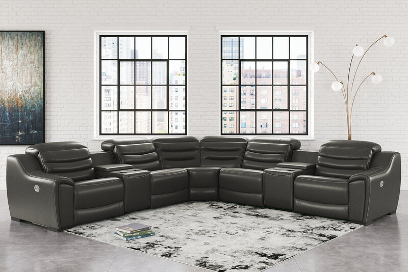 Center Line 7PC Power Reclining Sectional