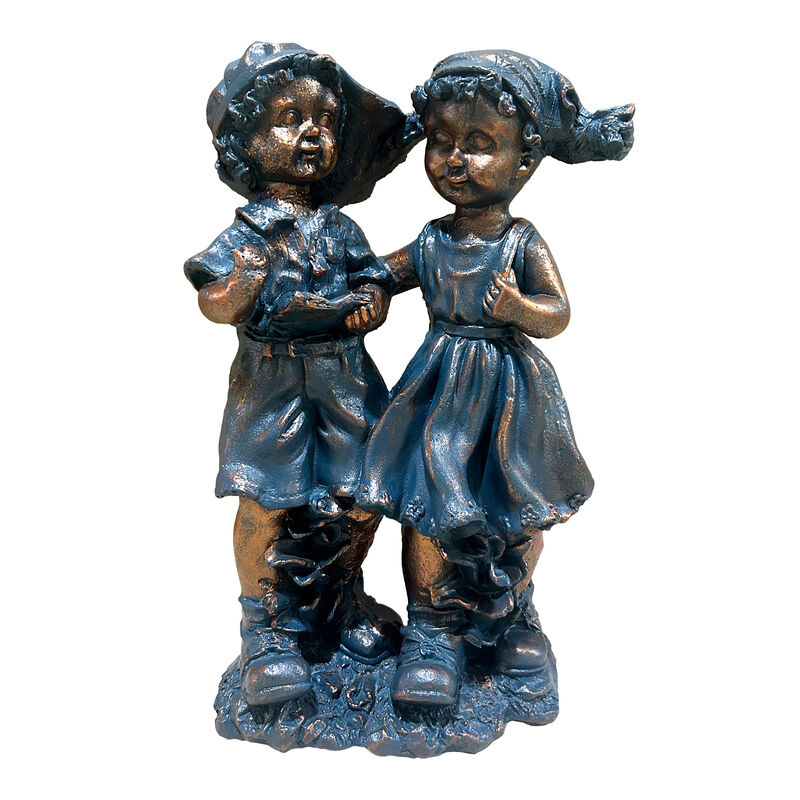 Joxti statues of a boy and a girl image number 0