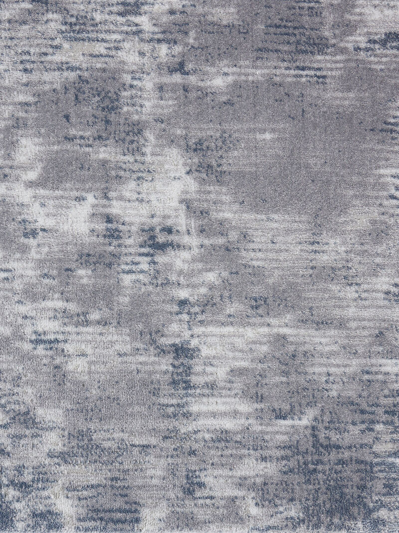 Rustic Textures RUS05 Gray 6' x 9' Rug