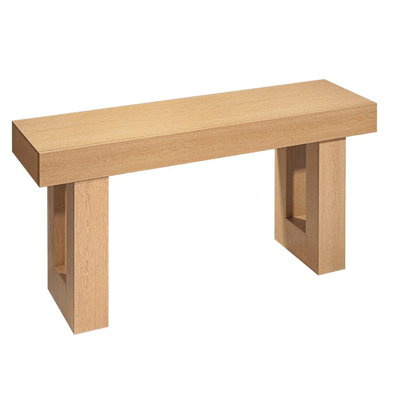 Farmhouse Console Table for Behind Sofa and Entryway Use image number 0
