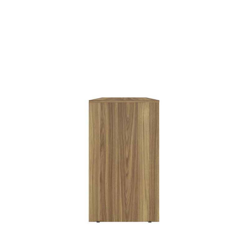 Techni Mobili Home Office Workstation with Storage, Walnut