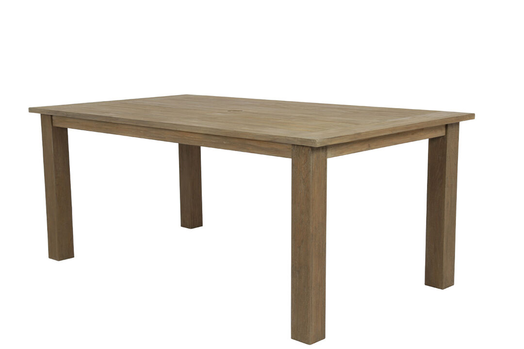 Coastal Teak 91" Dining Table