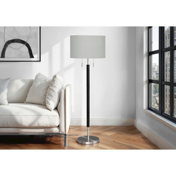 Contemporary Lighting in Black, Grey, Silver color