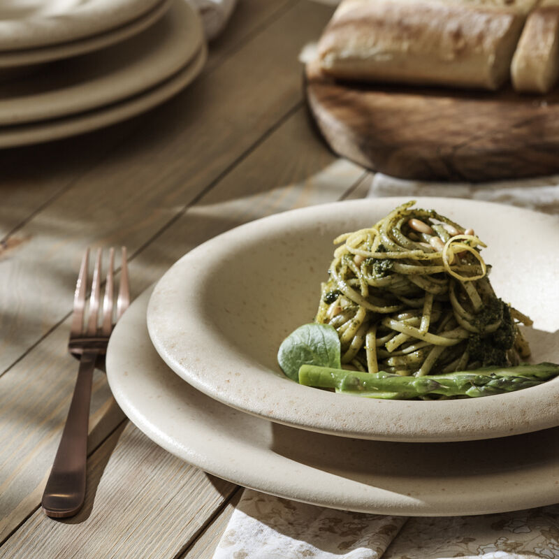 Porto by Stone Lain Aro Stoneware 12 Piece Dinnerware Set