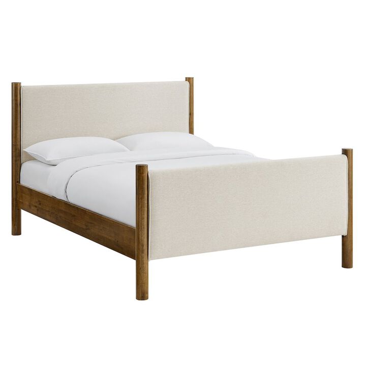 Maven Full Size Fabric Upholstered Platform Bed