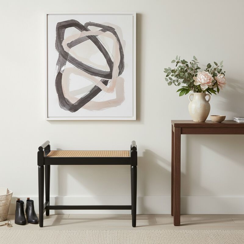 Port Royal Black Accent Bench image number 1