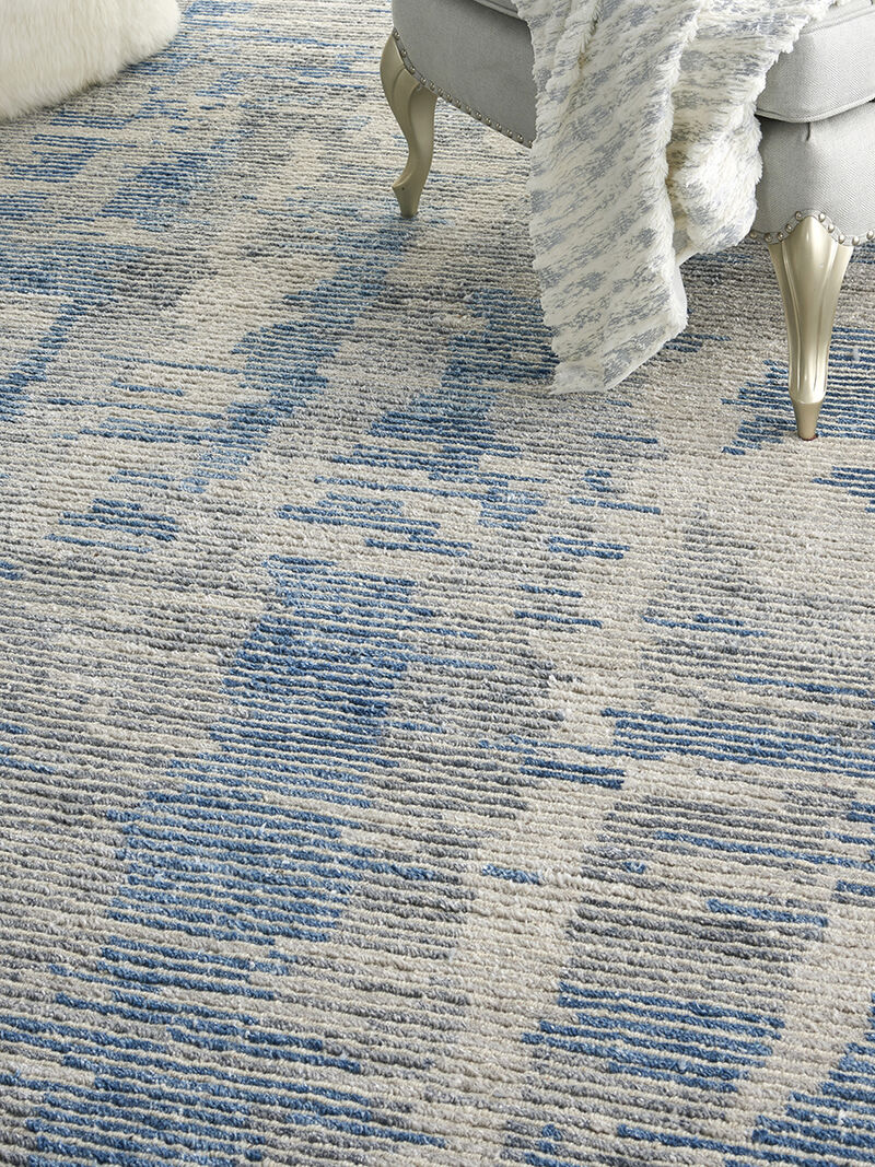 Ellora ELL01 Blue 9'9" x 13'9" Rug