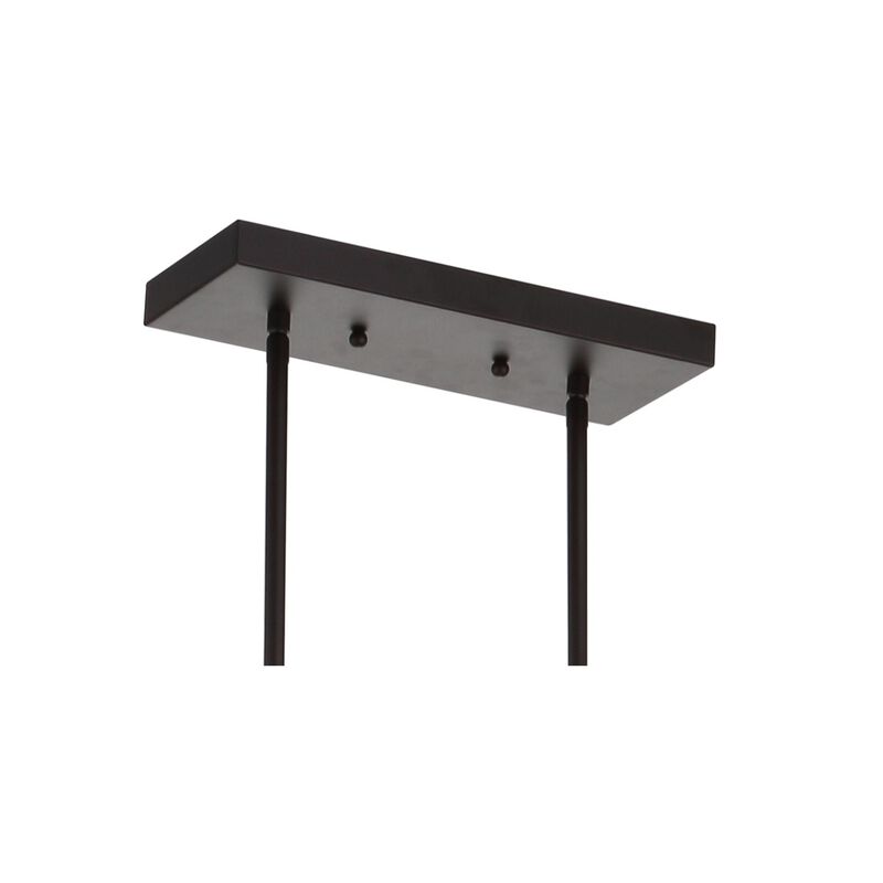 Anna Linear Metal/Glass LED Pendant