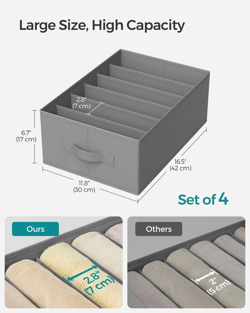 Versatile Wardrobe Clothes Organizer &ndash; Space-Saving Storage Solutions for Neat Closets