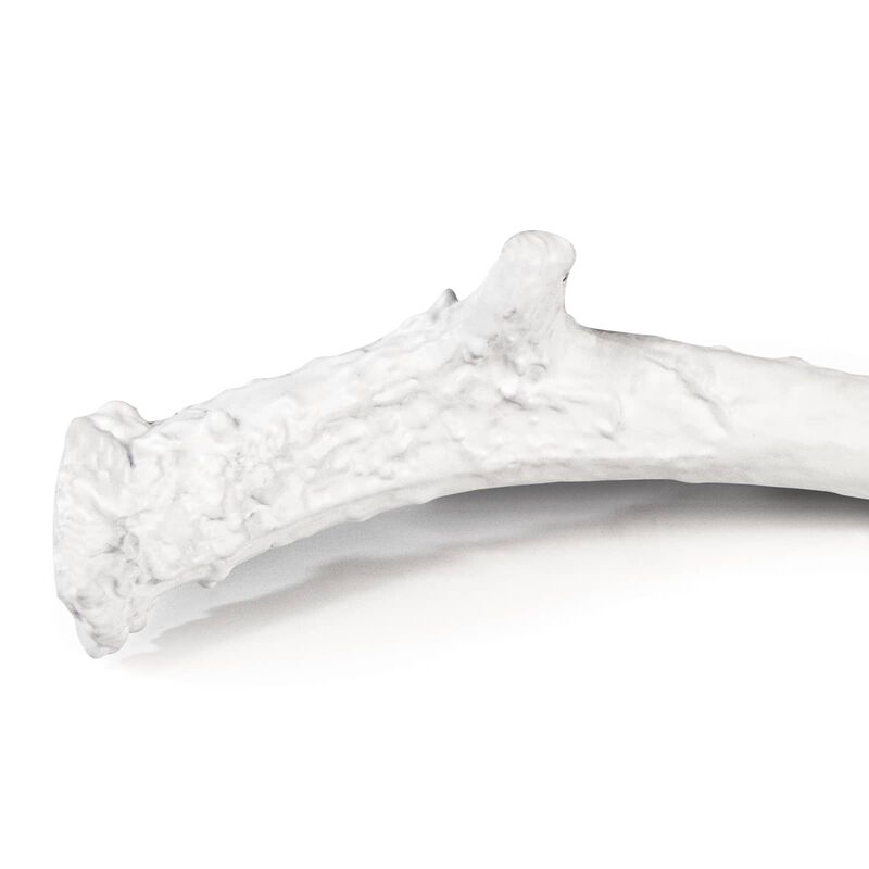 Antler Objet in Matte White
