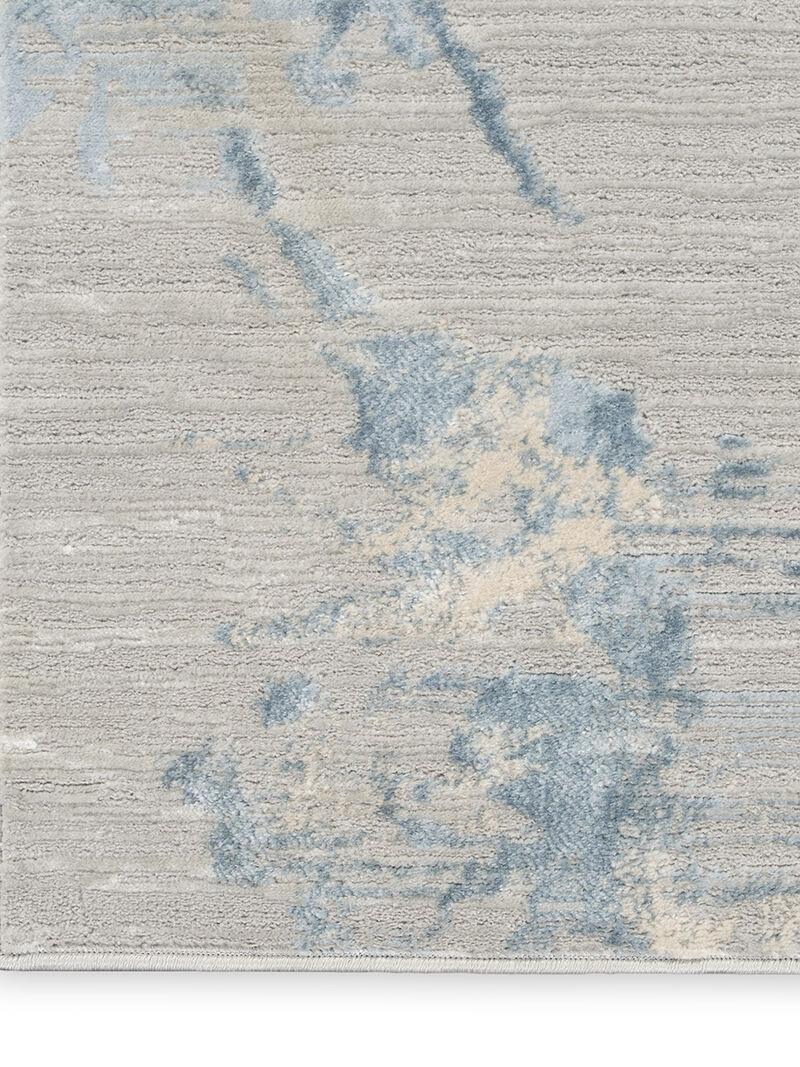 CK005 Enchanting ECH01 Gray/Sky 2'3" x 7'3" Rug image number 2