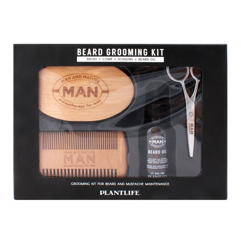 Plantlife Men's Grooming Beard Kit Gift Set image number 3