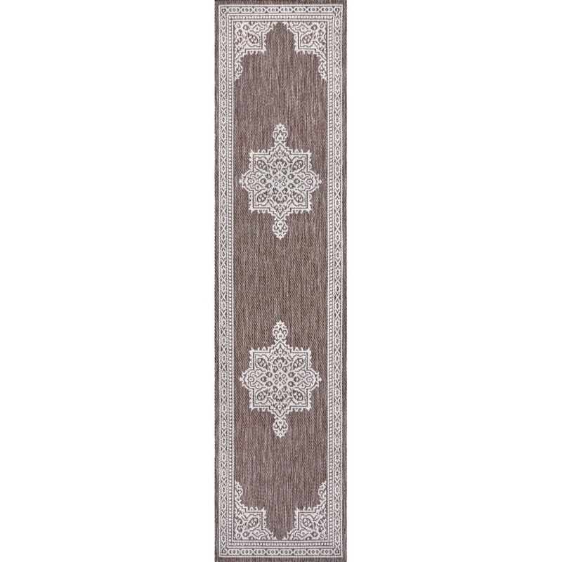 Arden Vintage Casual Medallion Indoor/Outdoor Area Rug