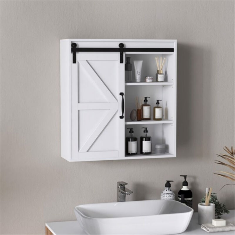 Wall Mounted Bathroom Cabinet for Storage and Organization
