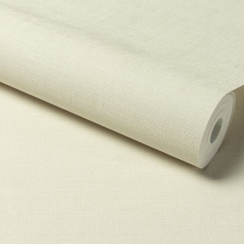 Structured Walls Textile Plain Beige Wallpaper A84920 image number 2