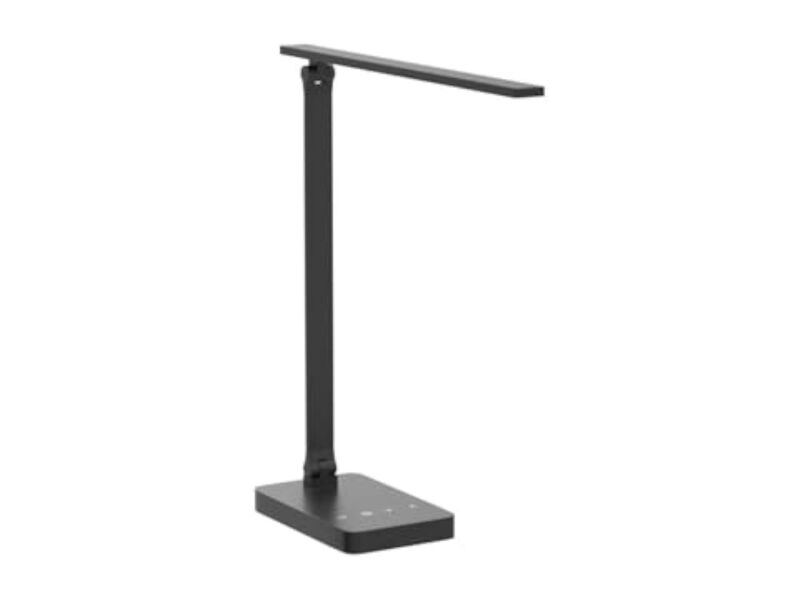 Dimmable Touch Control LED Desk Lamp For Home Office Desk Black image number 3