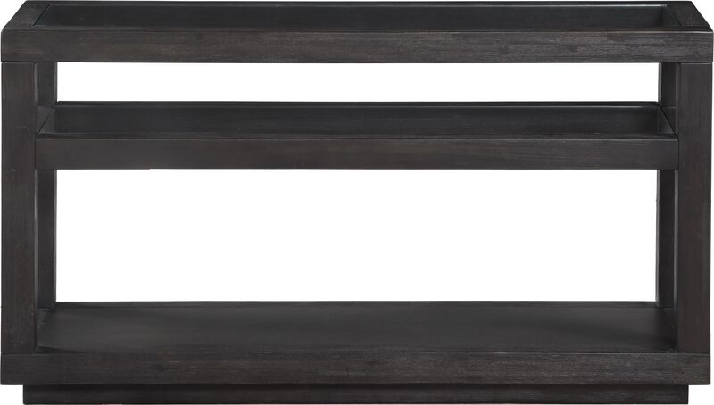 Oxford Oxford Console Table in Basalt Grey image number 0